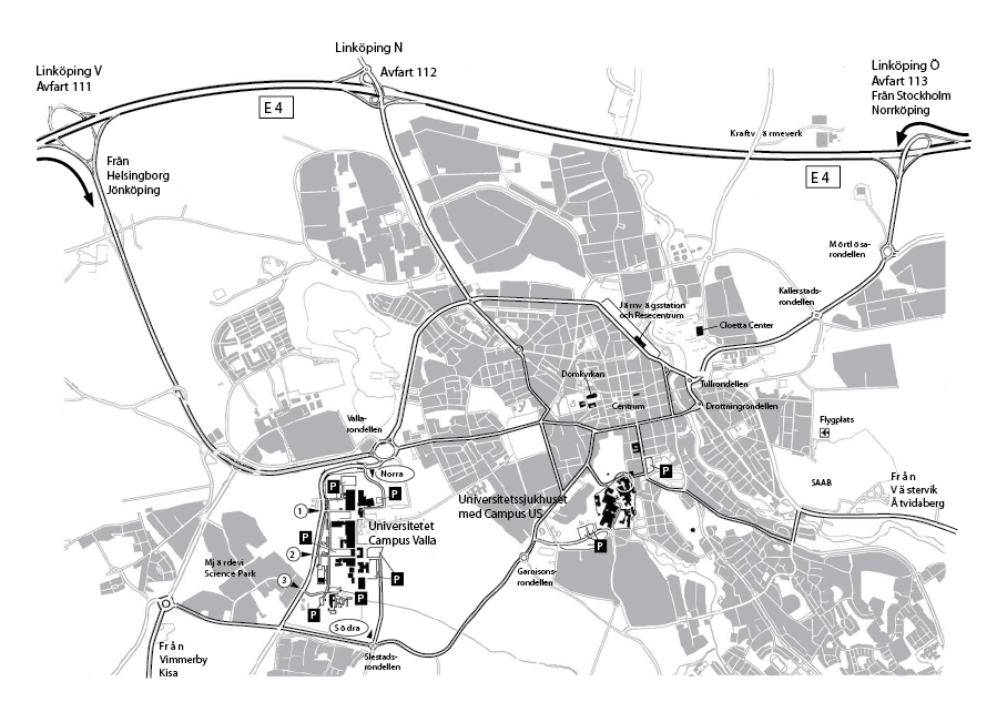 Linköping map